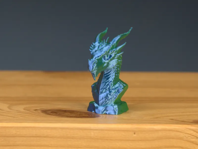 dragon bust
