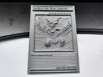 [Yugioh Sculpture] Sacred Fire King Garunix
