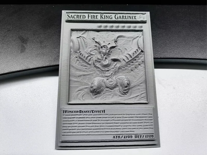 [Yugioh Sculpture] Sacred Fire King Garunix