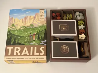 TRAILS Boardgame Insert