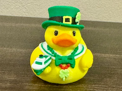 St Patrick's Day Duck