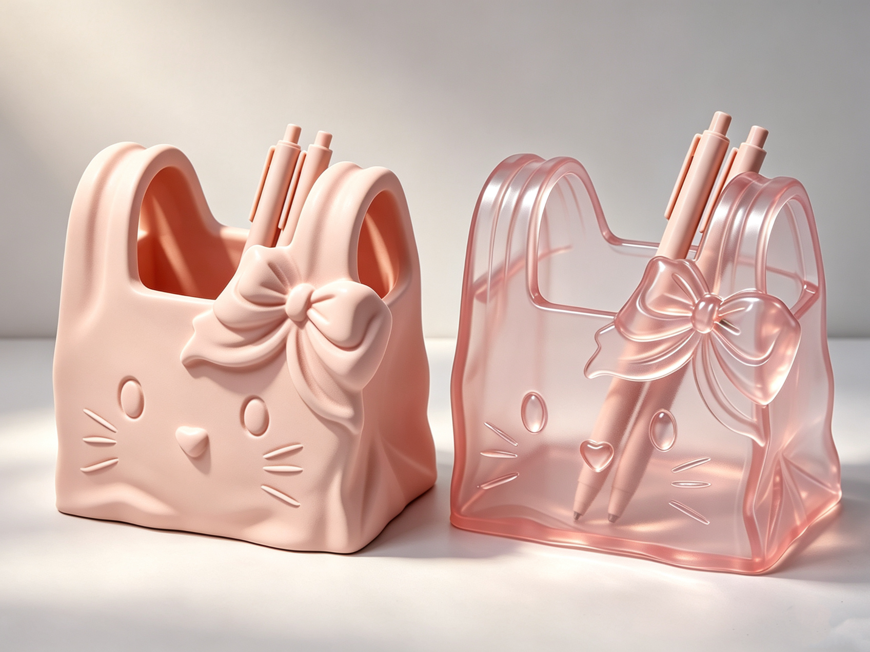 手提袋hello Kitty猫笔筒 - 1