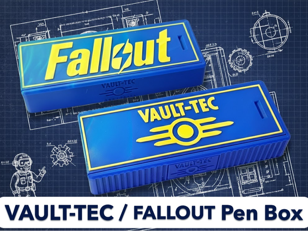 Fallout Vault-Tec Stash Box - Free 3D Print Model - MakerWorld
