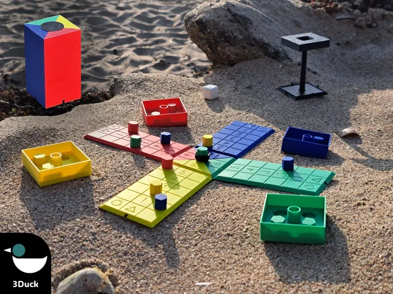 Foldable LUDO