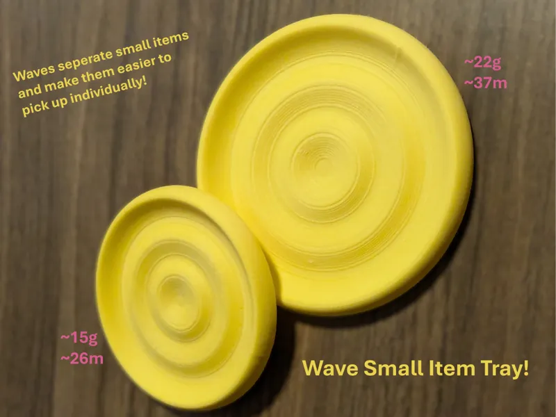 Wave Small Item Tray