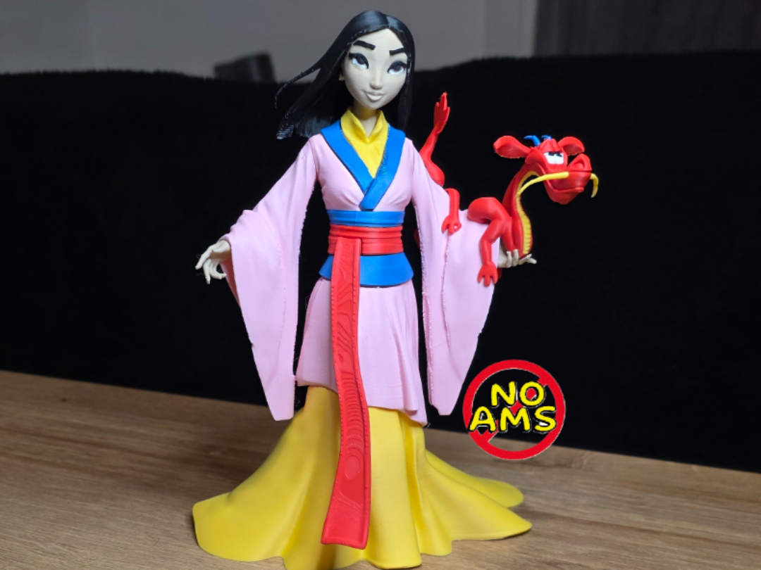 Mulan and Mushu - 1