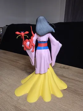 Figura decorativa: Mulan and Mushu — vista de referencia 5