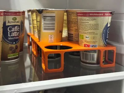 fridge disposable cup organizer
