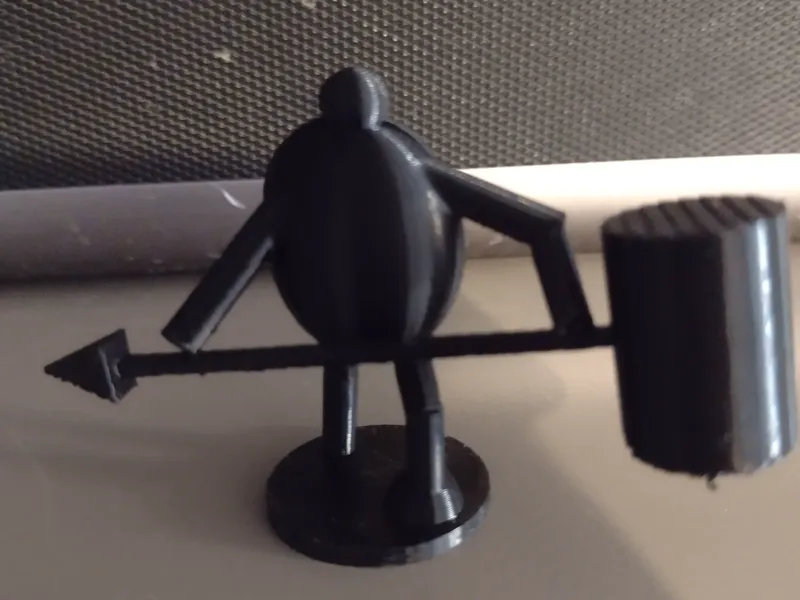blob man with a war hammer