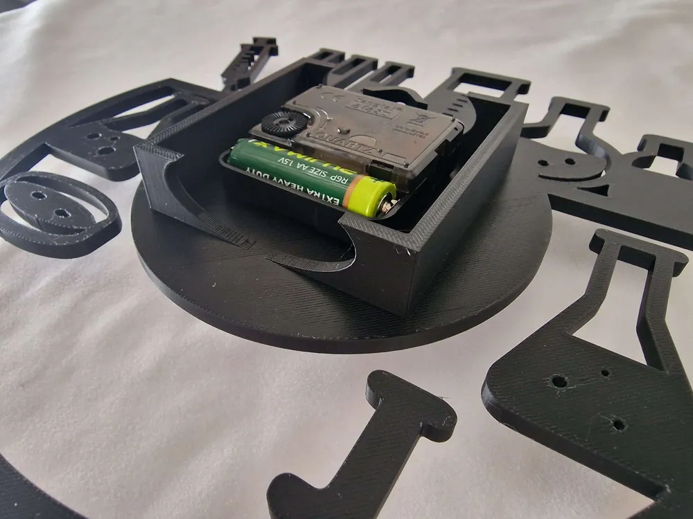 Laboratory/Science Style Clock V2 by ST3D MakerWorld: Download Free 3D ...