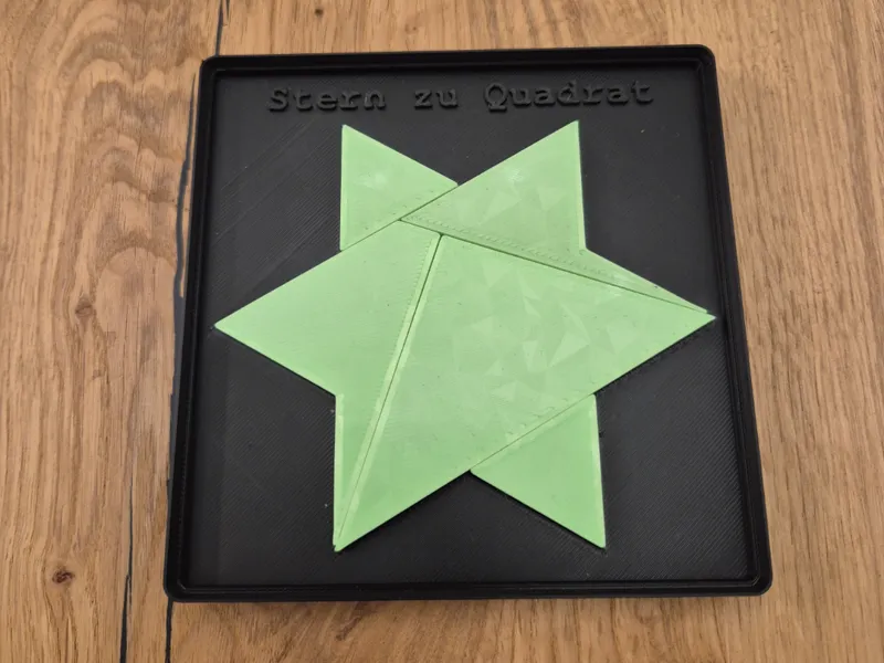 Stern zu Quadrat