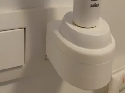 Deep socket adapter for the Oral B Charger Holder 