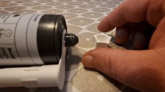 Fogspruta patron kork skruvkork (3 g filament)