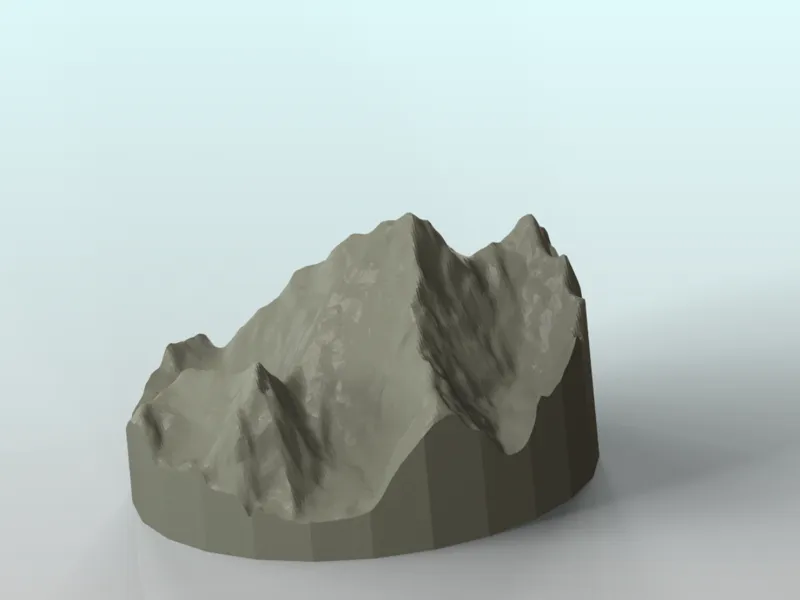 Mount Everest 1:100,000 Scale