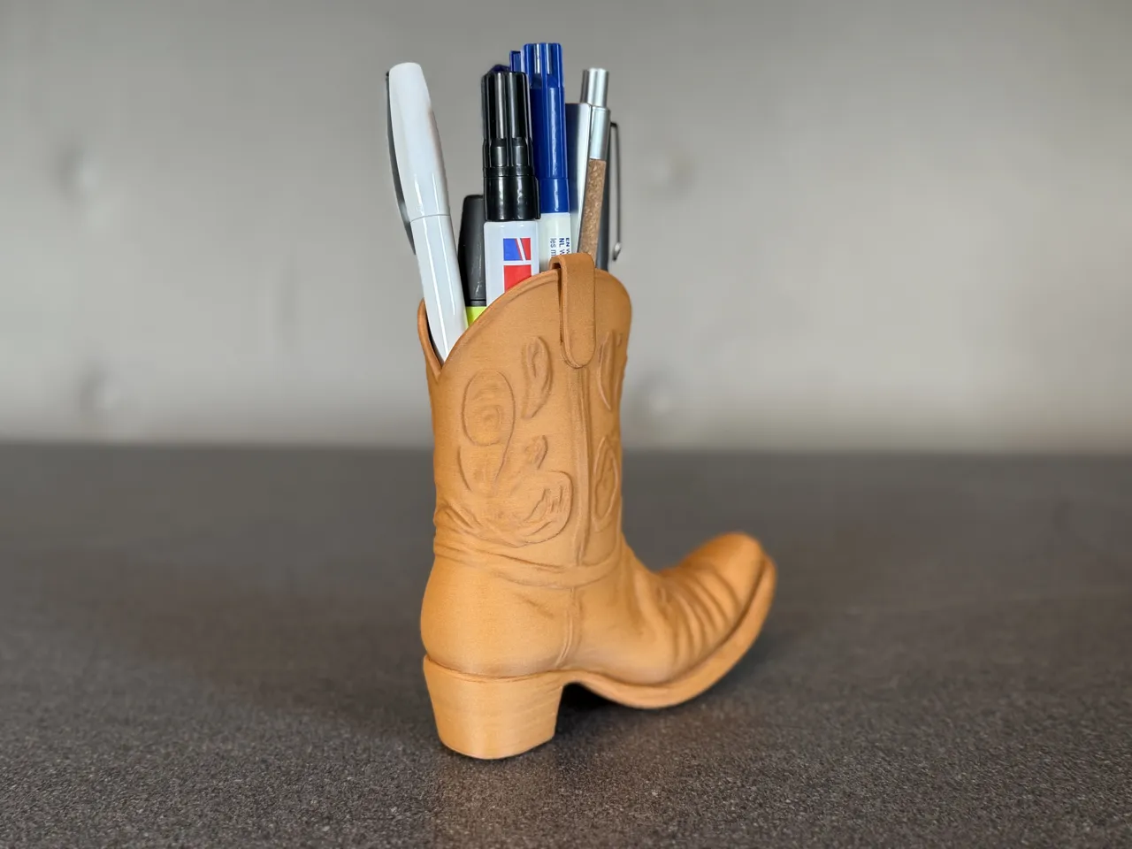 Cowboyboot Desk Organizer view 2