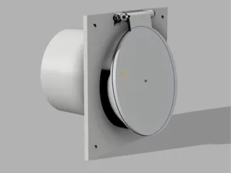 Vent cover with flap