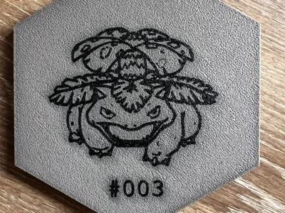 Pokemon Venusaur #003 Display Tile(Gameboy Gen1)