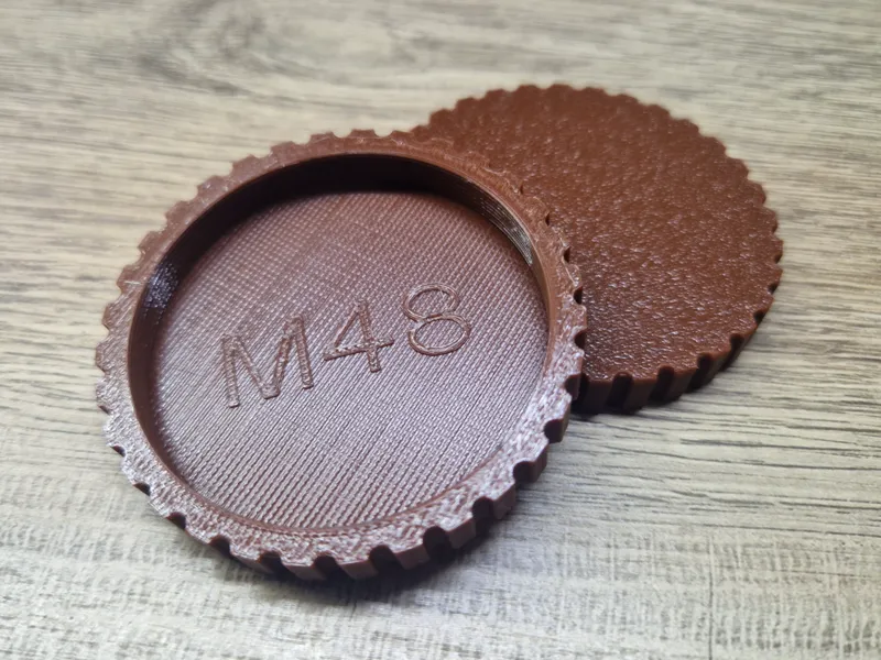 M48 cap for telescopes