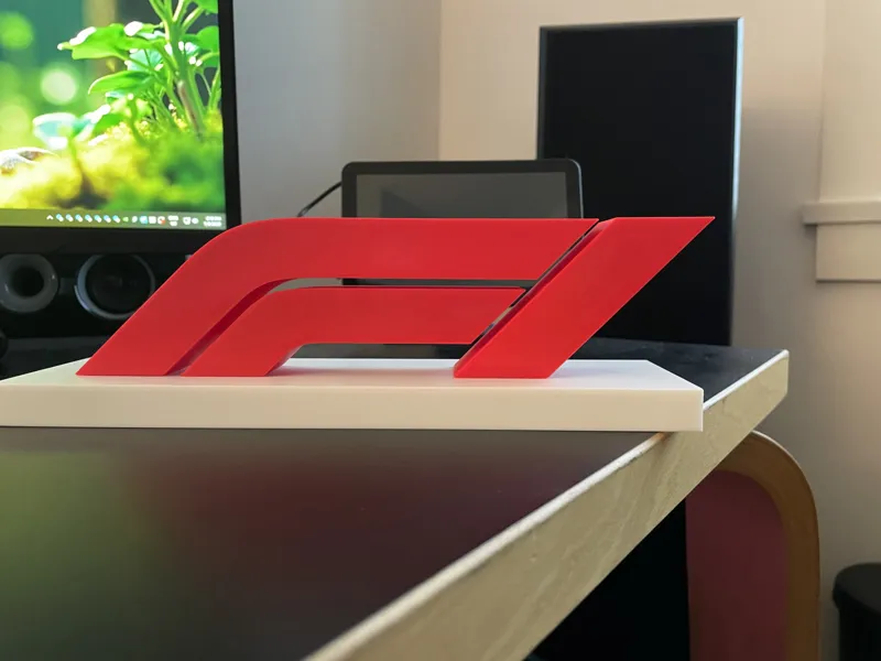 Backlit Formula 1 F1 Logo 