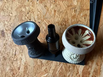 Shisha/Hookah Head Wall Storage