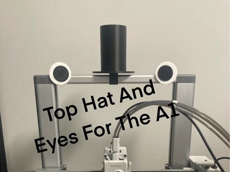 Top hat and eyes for A1