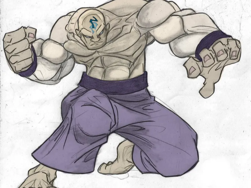 luchador calvo