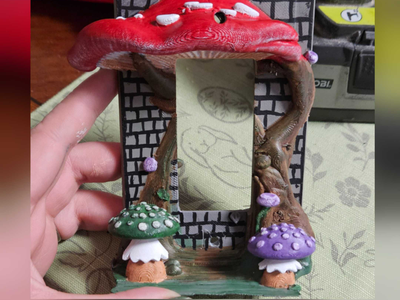 Mushroom Switch Plate