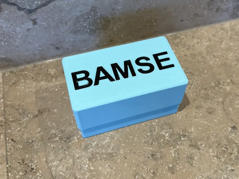 Memory holder "BAMSE" 48x48mm tiles 54pcs
