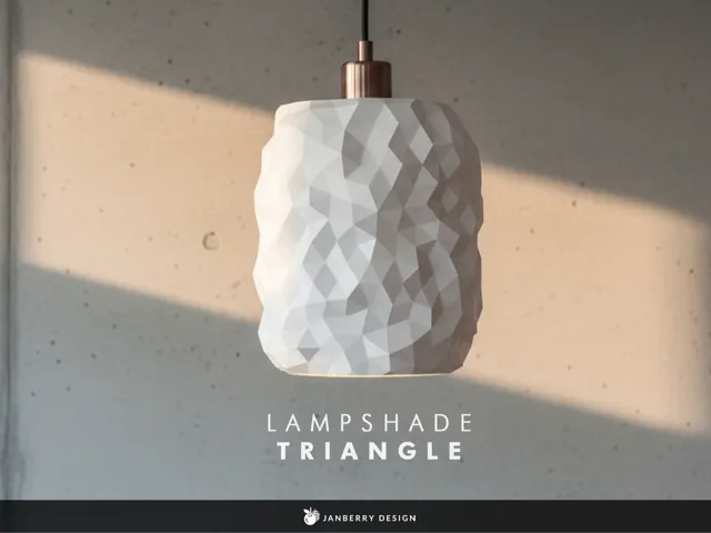 Lampshade - Triangle displaced