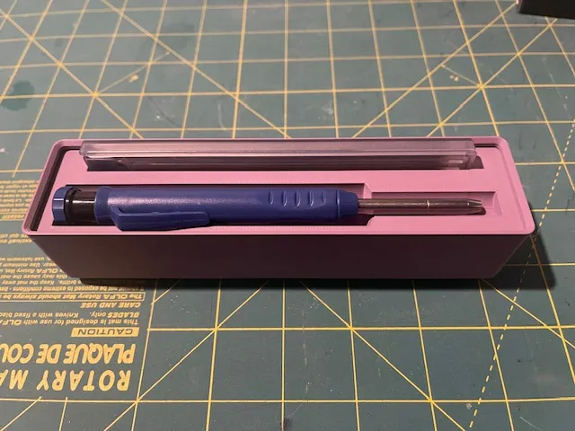 Carpenter Pencil With Lead Gridfinity