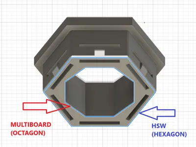MULTIBOARD TO HSW ADAPTER
