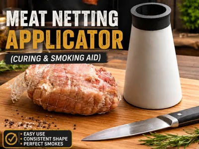 Meat Netting Applicator (Curing & Smoking Aid)