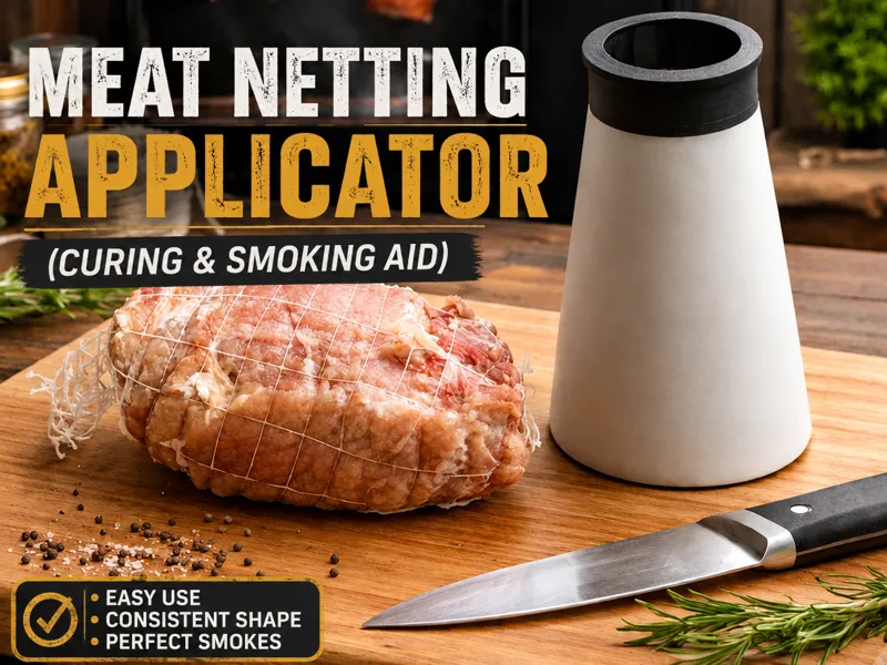 Meat Netting Applicator (Curing & Smoking Aid)