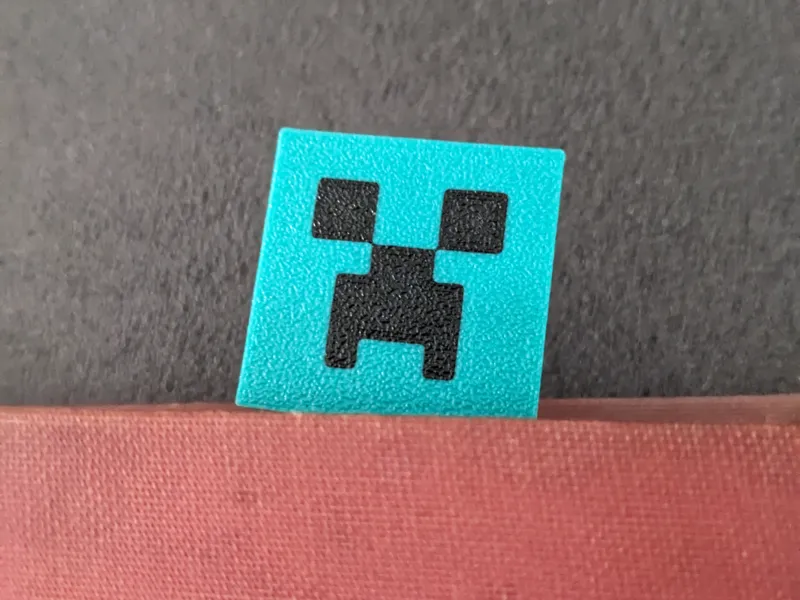 Minecraft creeper bookmark (AMS)