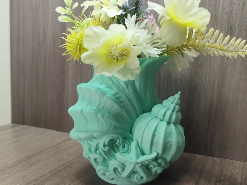 Ocean Shell Vase Planter