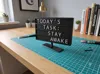 No AMS needed (manual color change for letters)