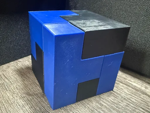 Impossible puzzle cube
