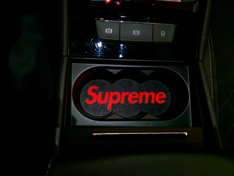 Skoda Superb 3 Cup Holder Coaster Supreme Logo