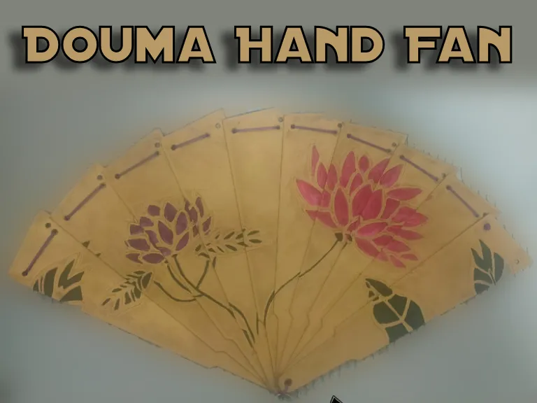 Demon Slayer Douma(Doma) Hand Fan