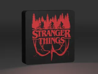 Stranger Things Light Box