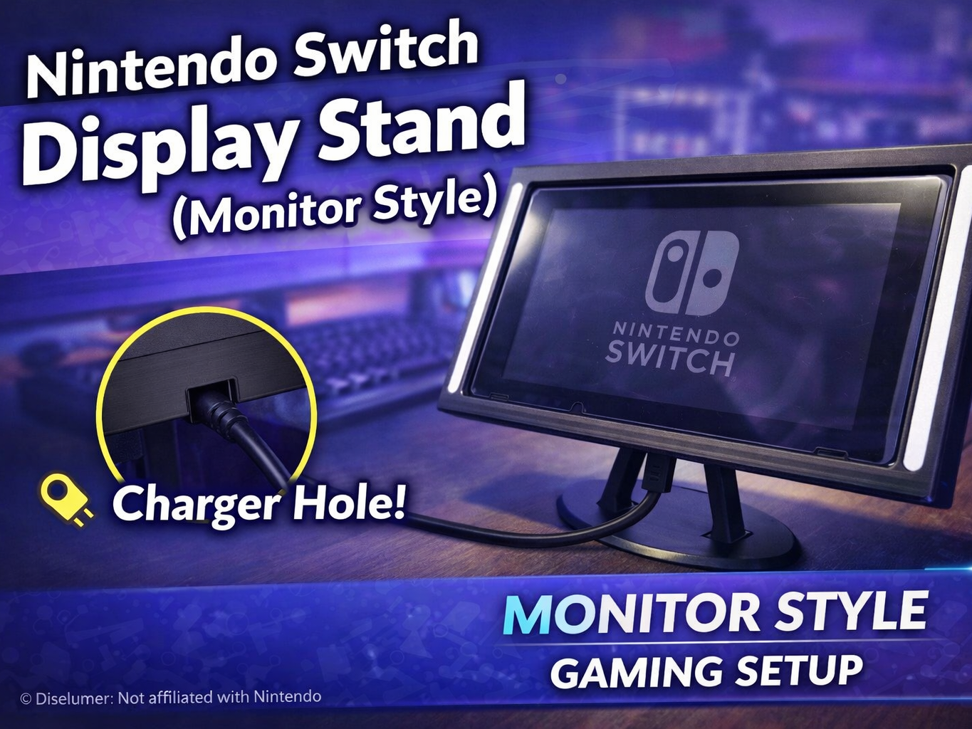 Switch Display Stand (Monitor Style) 