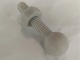 Ball head screw M6 and nut