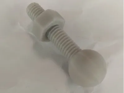 Ball head screw M6 and nut