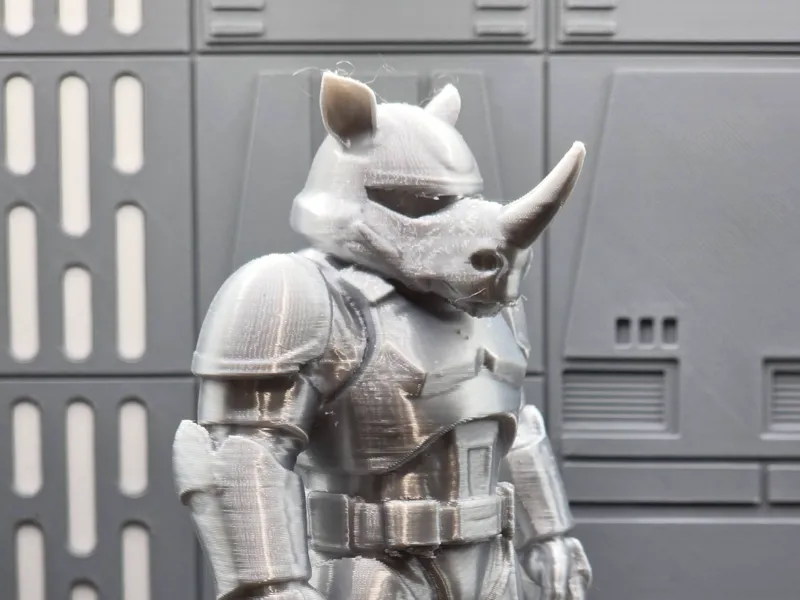 Rhino Stormtrooper from a Star Wars Animal Empire