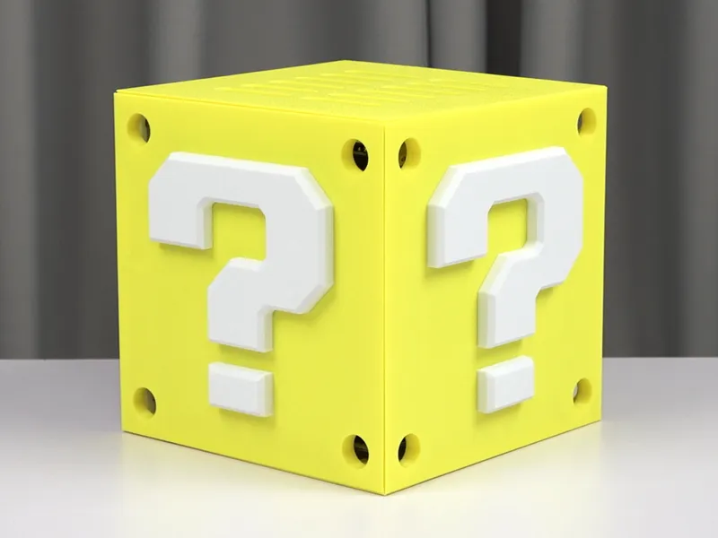 Mario Question Block ITX Case|马里奥问号砖块ITX机箱