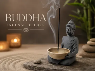 Buddha Incense Stick Holder