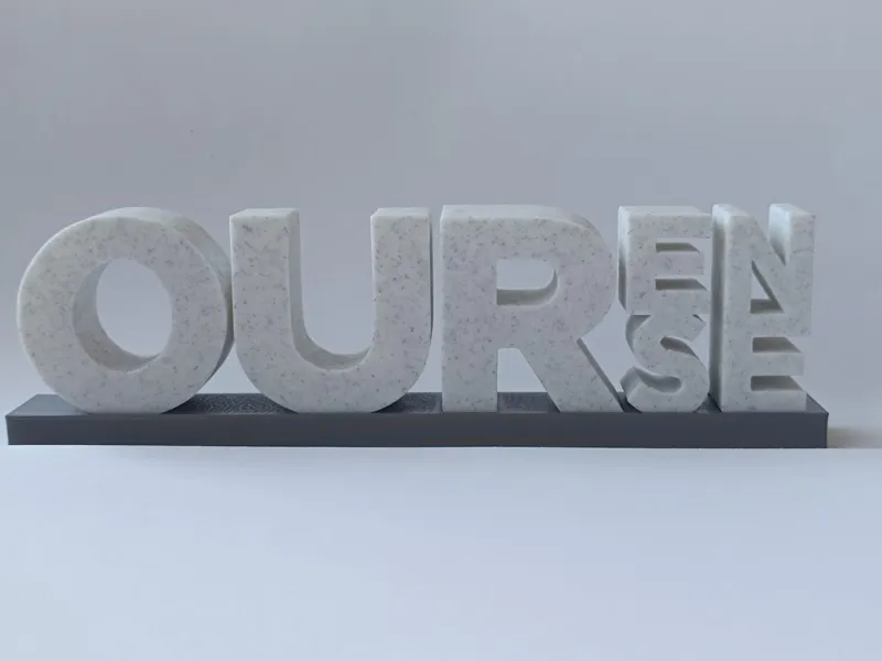 OURense 3D | Letras turísticas de Ourense