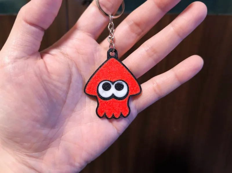 Splatoon3 魷魚吊飾