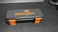 All on 1 plate but also all in same colour except for logo