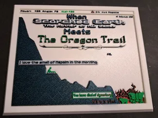 DOS - When Scorched Earth meets Oregon Trail